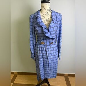 elizabeth mckay silk wrap  dress nwt Size 4